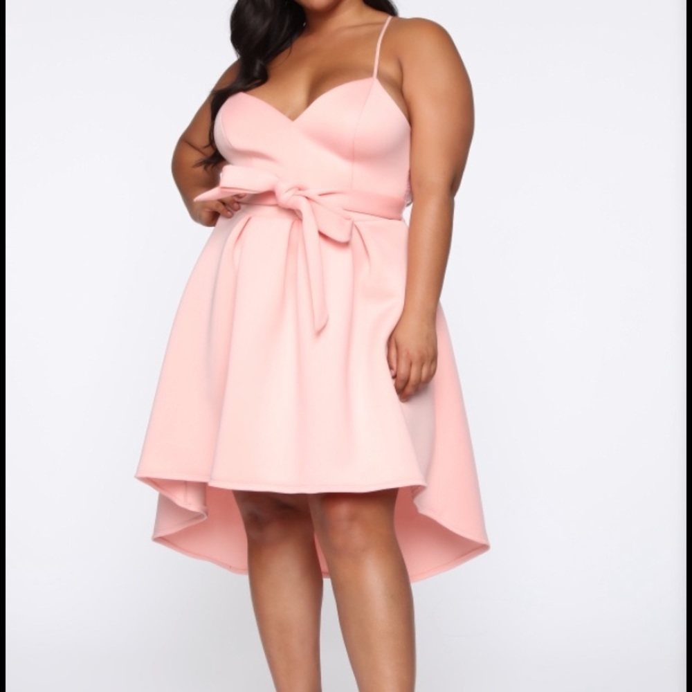 Pink Fashion Nova Dress